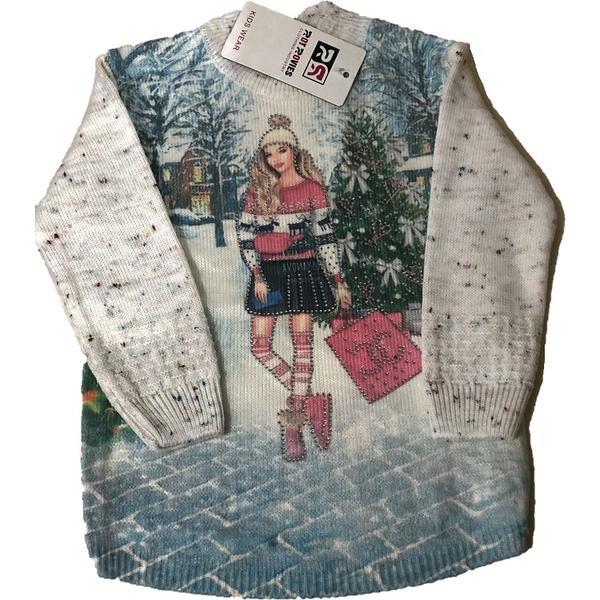 Bluza fashion fetite cu maneca lunca 4-5 ani, Oem