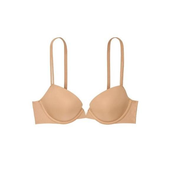 Sutien dama victoria's secret, sexy illusions push-up bra, crem, 34d (75d)