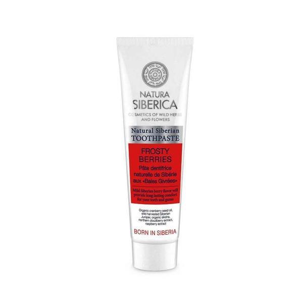Pasta de dinti naturala cu fructe de padure frosty berries, natura siberica, 100g