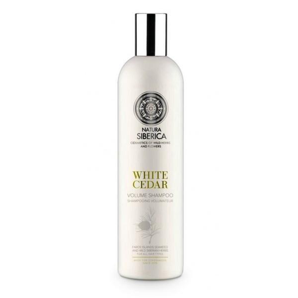 Sampon volum pentru toate tipurile de par white cedar, copenhagen - natura siberica, 400ml