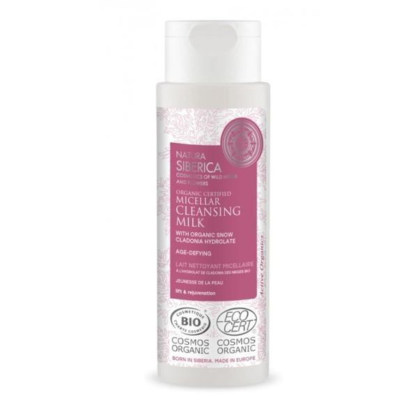 Lapte demachiant micelar antirid, Natura Siberica, 150 ml esteto.ro imagine noua