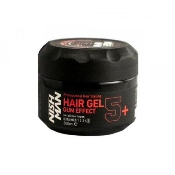 Gel cu fixare puternica nishman ultra hold 5+ 300 ml
