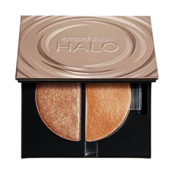 Iluminator golden pearl duo, halo glow highlighter, smashbox, 5g
