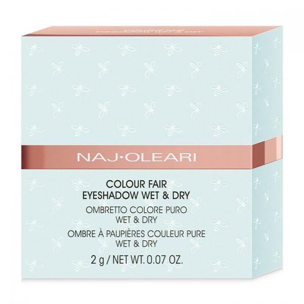 Fard de pleoape No.01 Pearly Snow, Colour Fair Eyeshadow Wet & Dry, Naj Oleari, 2g