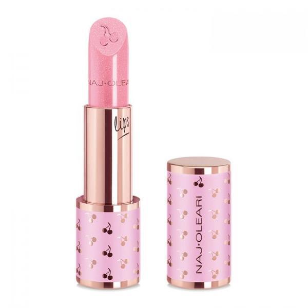 Ruj cremos 01 Pearly Baby Pink Creamy Delight Lipstick, Naj Oleari, 3.5g