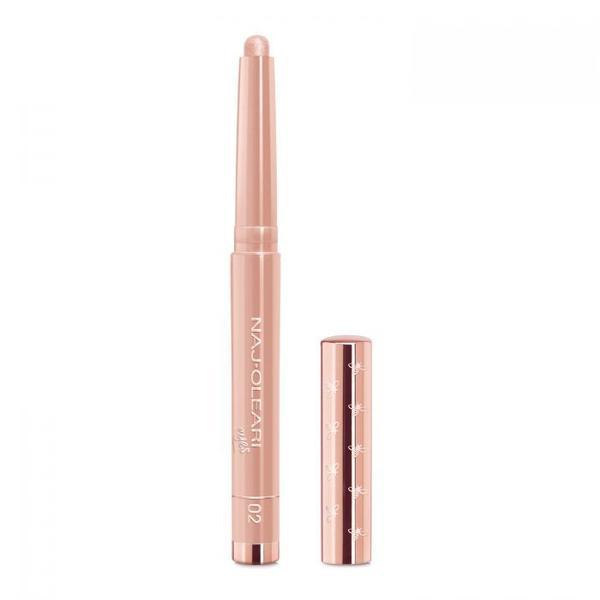Fard de pleoape rezistent 02 metallic pink, absolute stay eyeshadow, naj oleari, 1.4g