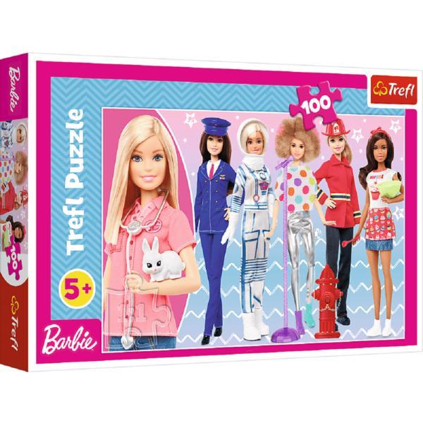 Puzzle 100. barbie: poti fi ce vrei