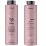 Set pentru par vopsit Lakme, Color Stay Sampon 1000 ml + Balsam 1000 ml