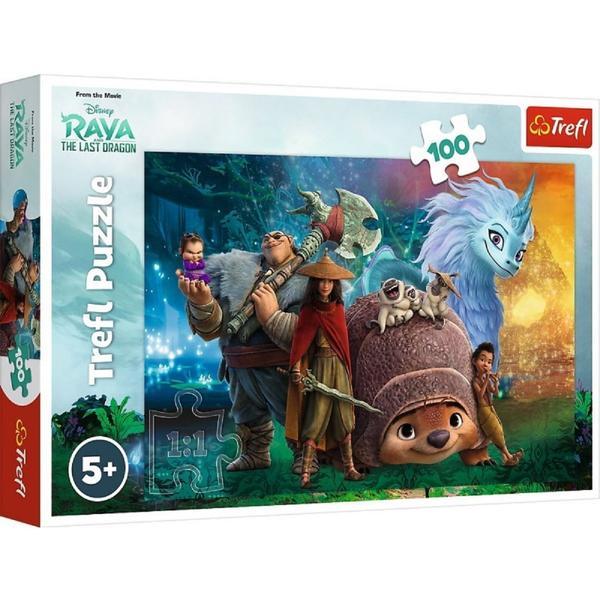 Puzzle 100. disney raya si ultimul dragon