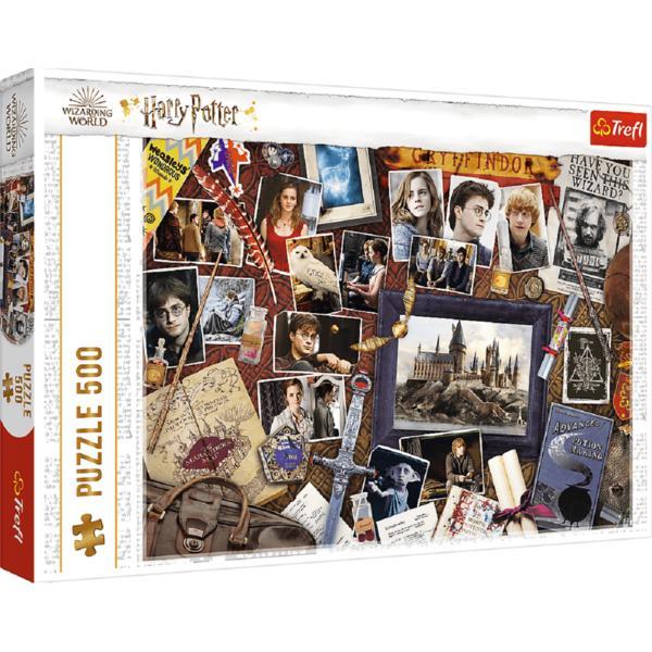 Puzzle 500. harry potter: memoriile de la hogwarts