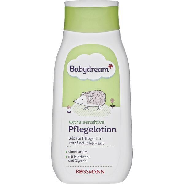 Lotiune de corp pentru copii, fara parfum, cu pantenol si glicerina, pentru pielea sensibila, extra sensitive, babydream, 250 ml