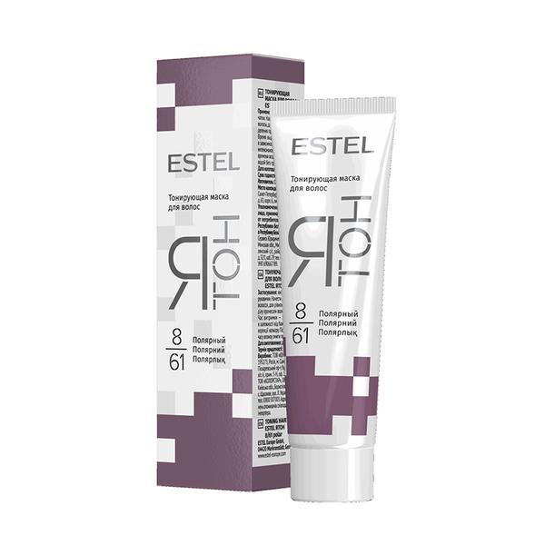 Masca nuantatoare pentru par estel yaton, 8/61 polar, 60 ml