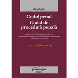 Codul penal. Codul de procedura penala. Legile de executare. Act. 07.01.2022, editura Hamangiu