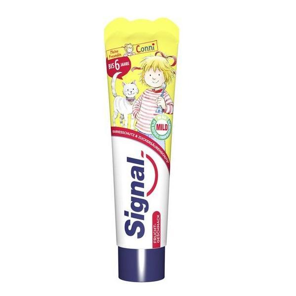 Pasta de dinti pentru copii cu gust usor de menta, signal, 2-6 ani, 50ml