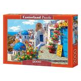 Puzzle 2000 Castorland - Spring in Santorini