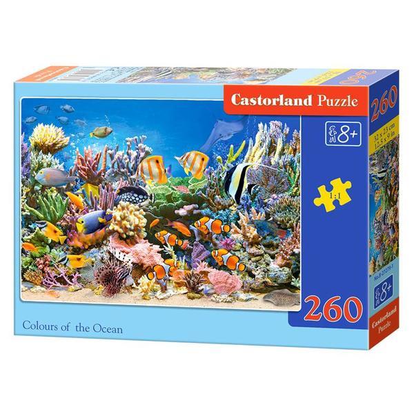 Puzzle 260 castorland - colours of the ocean