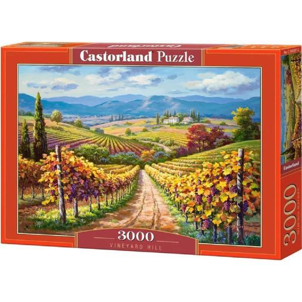 Puzzle 3000. vineyard hill