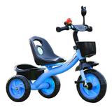 Tricicleta albastra cu pedale pentru copii 2-5 ani, OEM