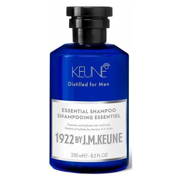 Sampon 2 in 1 pentru Toate Tipurile de Par – Keune Essential Shampoo Distilled for Men, 250 ml
