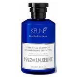 Sampon 2 in 1 pentru Toate Tipurile de Par - Keune Essential Shampoo Distilled for Men, 250 ml