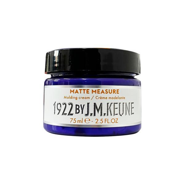 Pasta Mata pentru Modelarea Parului – Keune Matte Measure Molding Cream Distilled for Men, 75 ml Ceara