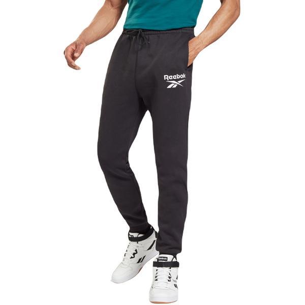 Pantaloni barbati reebok identity vector gt5800, l, negru