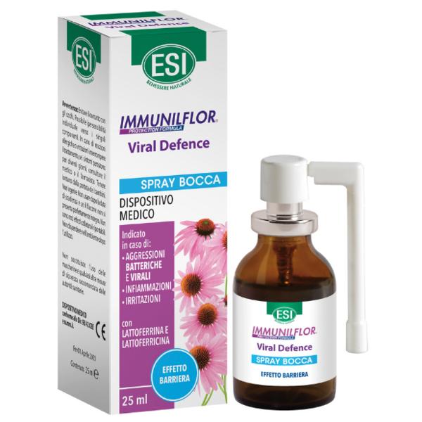 Immunilflor Spray Oral cu Lactoferina ESI, 25 ml