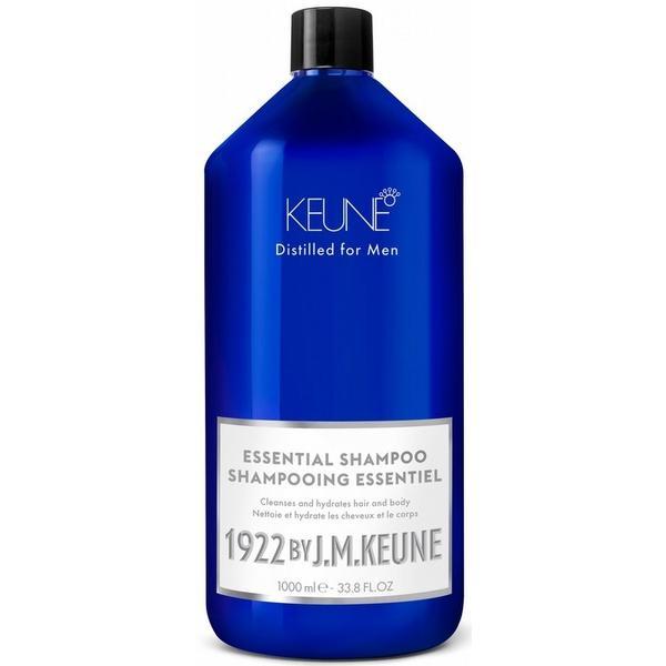 Sampon 2 in 1 pentru Toate Tipurile de Par – Keune Essential Shampoo Distilled for Men, 1000 ml 1000