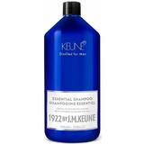 Sampon 2 in 1 pentru Toate Tipurile de Par - Keune Essential Shampoo Distilled for Men, 1000 ml