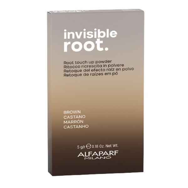 Pudra Coloranta pentru Radacini – Alfaparf Milano Invisible Root Powder, nuanta Brown, 5 g Alfaparf