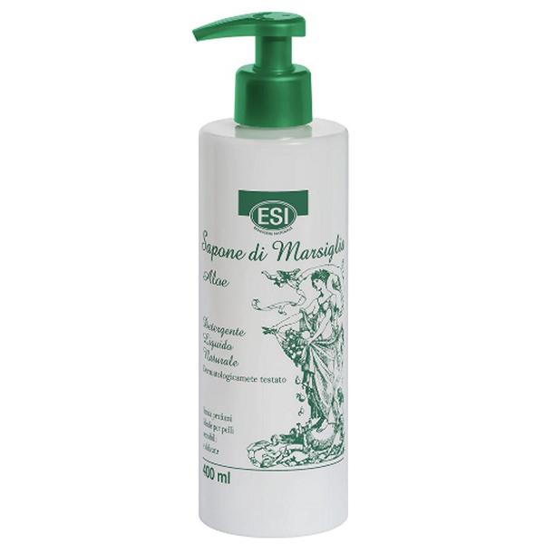 Gel de Dus/ Sapun Lichid de Marsillia cu Aloe Vera - ESI Sapone di Marsiglia Aloe, 400 ml