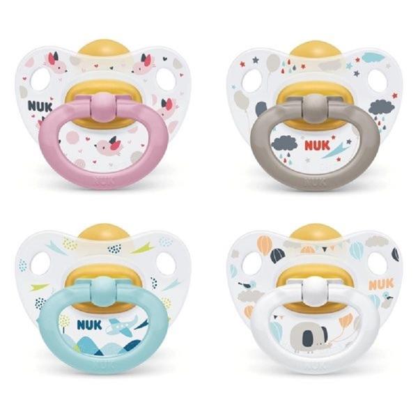 Suzeta happy kids din latex culori asortate, m3 18-36 luni, 1 buc