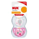 Suzeta Trendline Adore Pink NUK, M1 0-6 luni, 2 buc