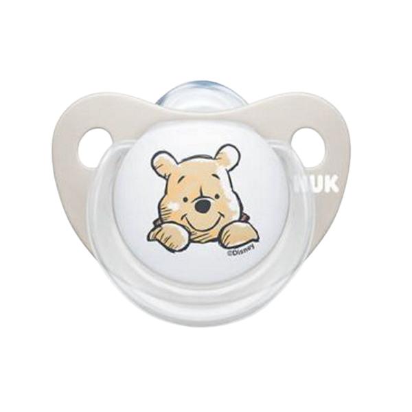 Suzeta trendline disney winnie the pooh din silicon nuk, diverse personaje, m2 6-18 luni, 1 buc