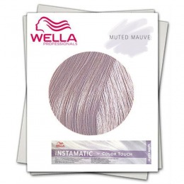 Vopsea demi permanenta nuantatoare - wella instamatic by color touch muted mauve