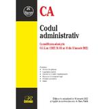 Codul administrativ Ed.4 Act.16 ianuarie 2022, editura Rosetti