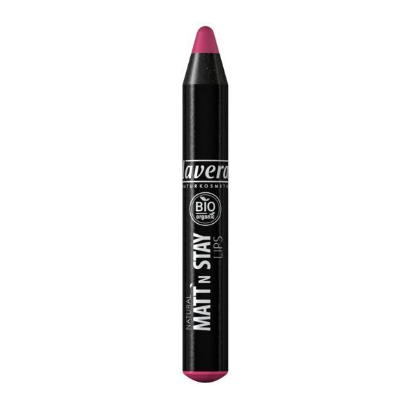 Ruj bio matt'n stay lips matt'n pink 05, lavera, 3.1 ml