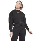 Bluza femei Reebok Piping Crewneck GV3298, XL, Negru