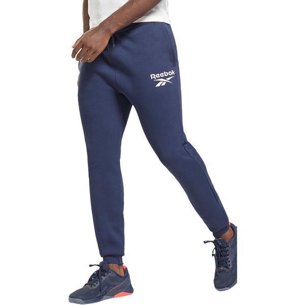 Pantaloni barbati reebok identity vector gs1605, l, albastru