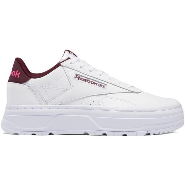 Pantofi sport femei reebok club c double geo h67347, 38.5, alb