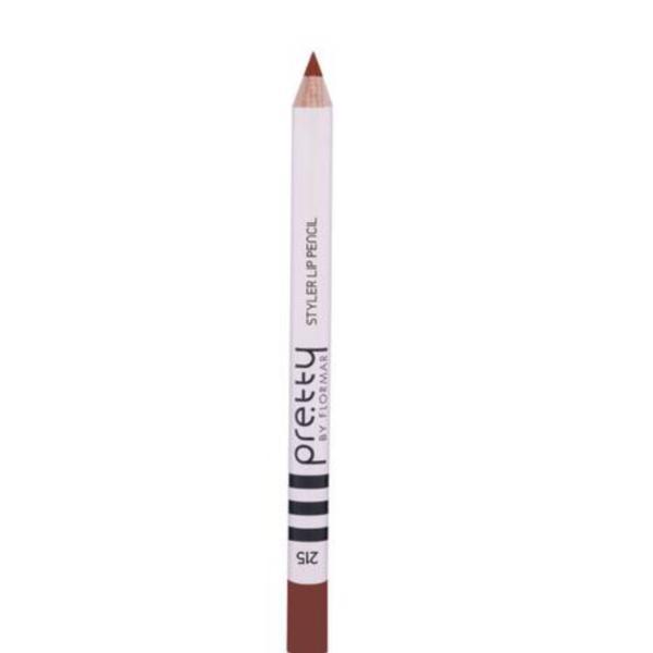 Creion buze Pretty by Flormar Maroon 215 esteto.ro Creion de buze