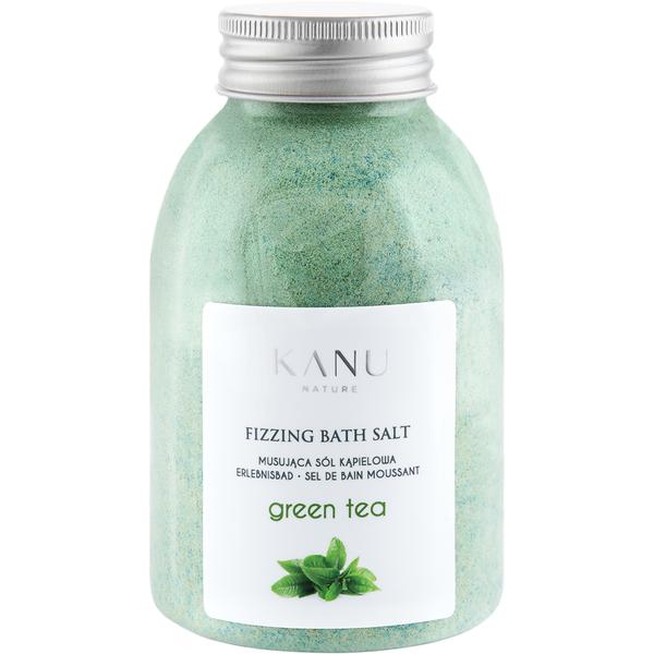 Sare de Baie Spumanta cu Parfum de Ceai Verde – KANU Nature Fizzing Bath Salt Green Tea, 250 g esteto.ro