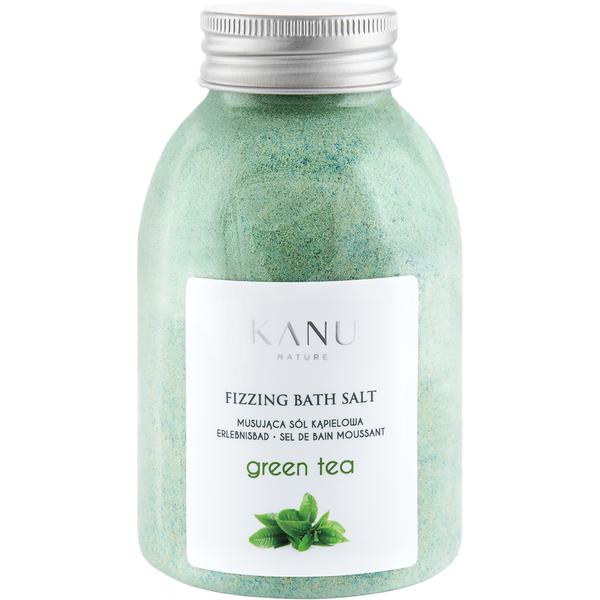 Sare de Baie Spumanta cu Parfum de Ceai Verde - KANU Nature Fizzing Bath Salt Green Tea, 250 g