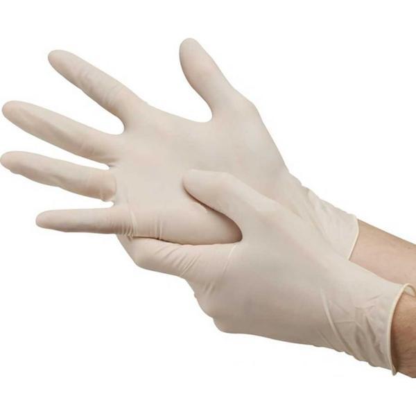 Manusi latex nepudrate, cutie 100 bucati, masura s