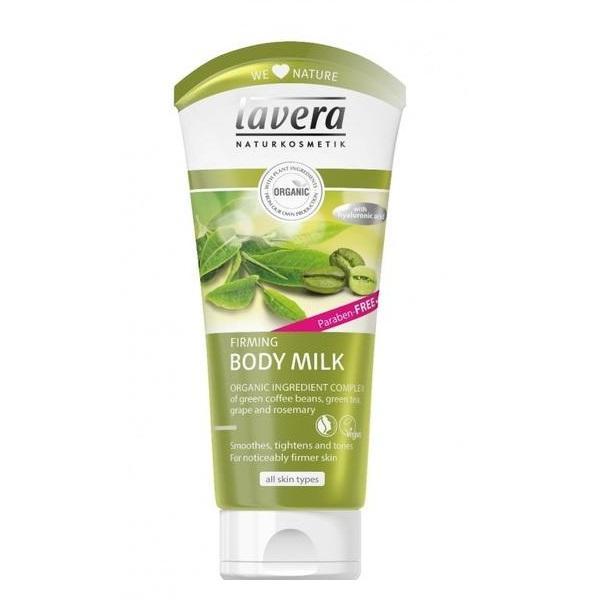 Lotiune de corp pentru fermitate cu boabe de cafea verde, lavera, 200 ml