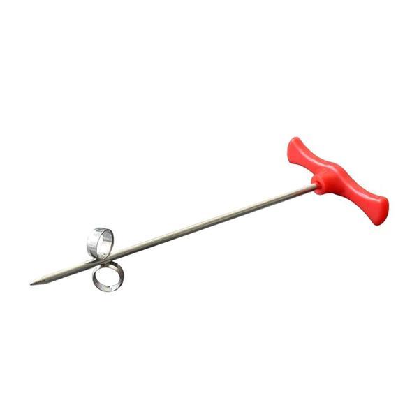 Taietor inox pentru spiralat legume si fructe, inox, 16,5 cm 