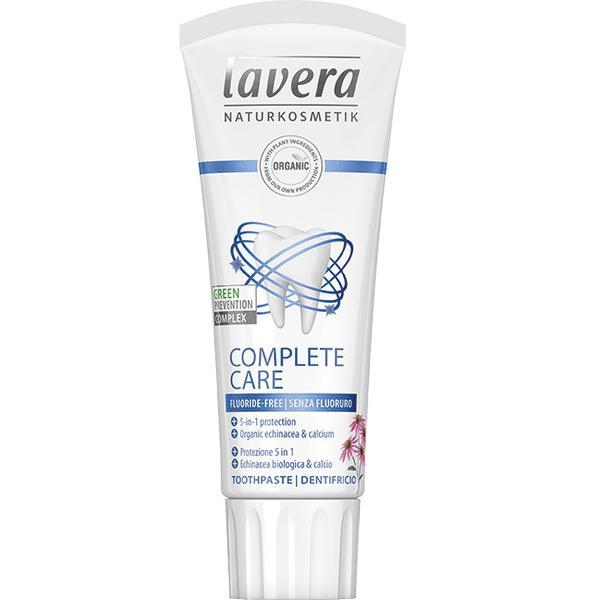 Pasta de dinti bio complete care fara fluor, lavera, 75 ml