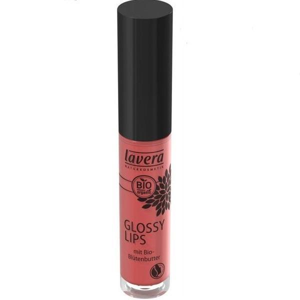 Gloss bio pentru buze, delicious peach 09 - lavera, 6.5ml