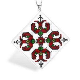 Pandantiv ganelli din ceramica cu motive nationale romanesti - zona muntenia -arges