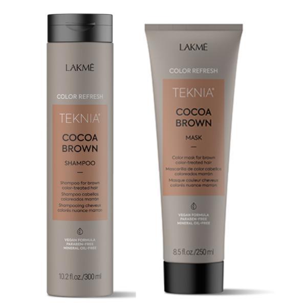 Set cadou refresh cocoa brown sampon 300ml + tratament 250ml